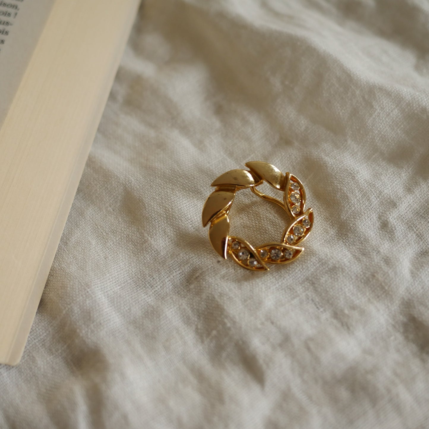 190 Vintage絲巾扣環