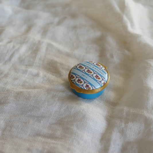 144 Vintage英國Halcyon Days古董小盒