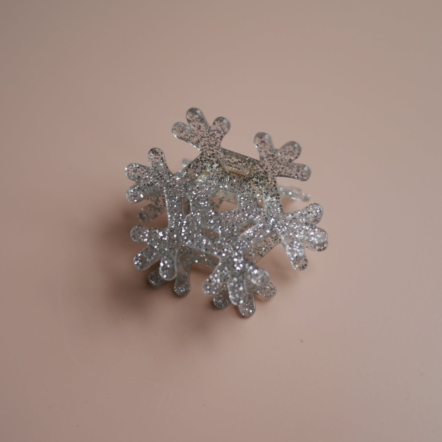 法國Coucou Suzette 雪花造型爪夾 Snowflake Hair Claw