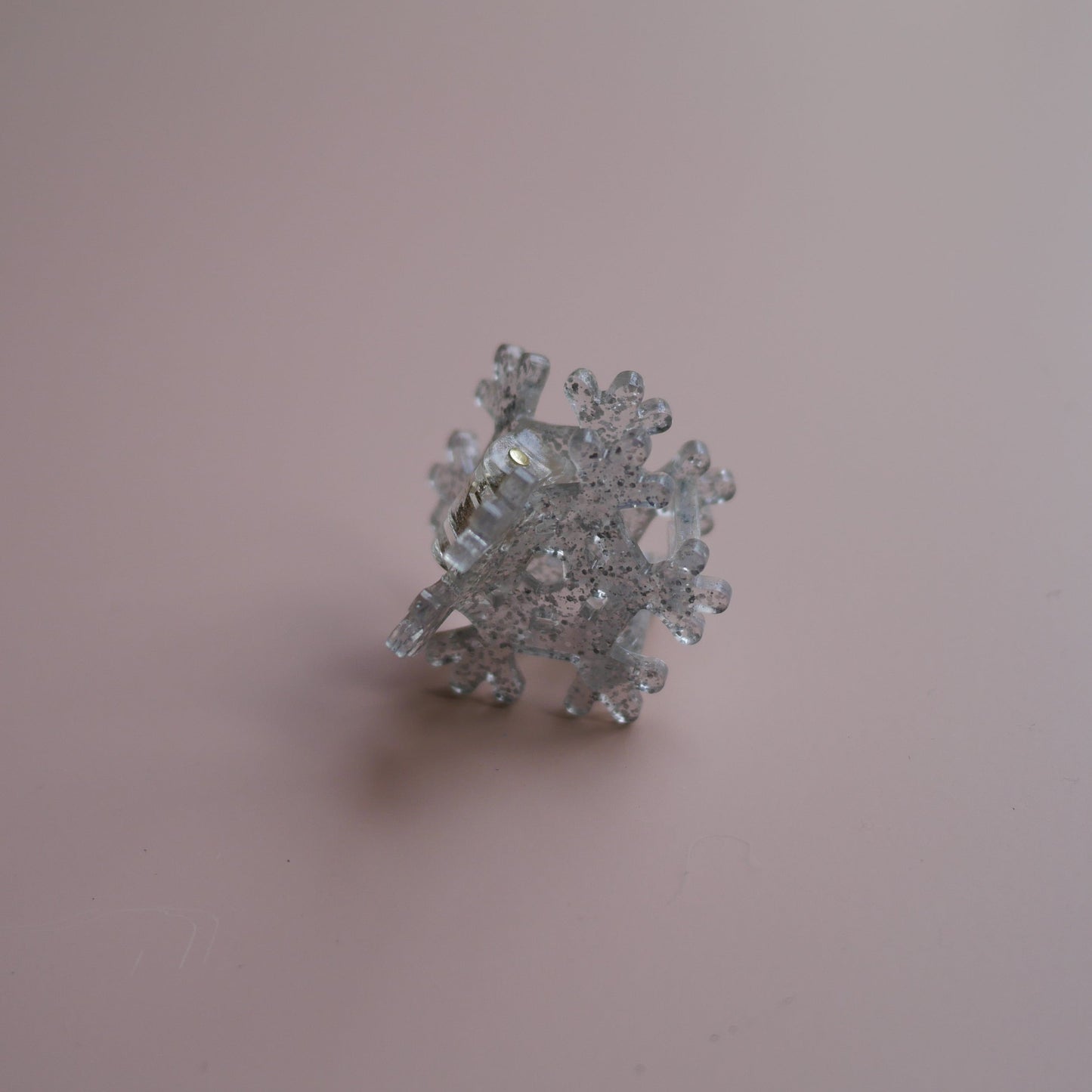 法國Coucou Suzette 雪花迷你爪夾 Snowflake Mini Hair Claw