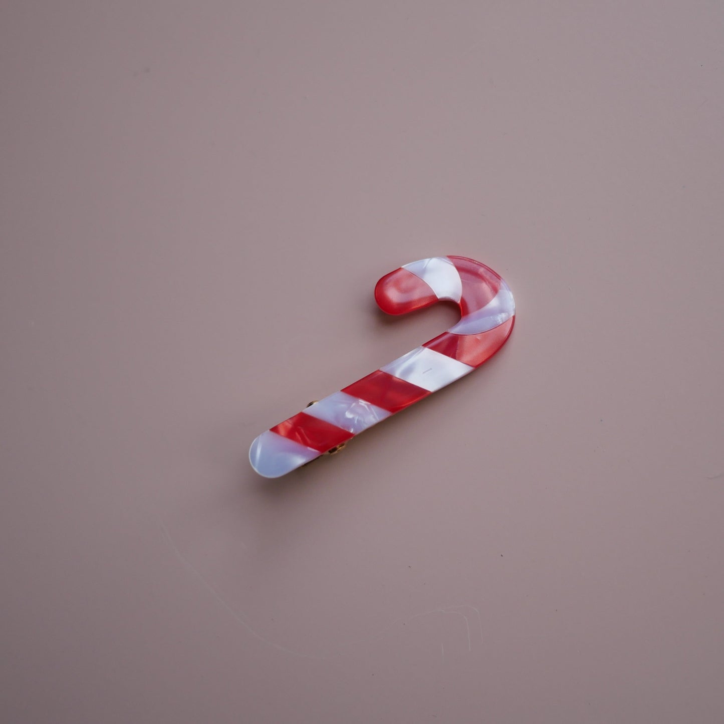 法國Coucou Suzette 拐杖糖髮夾 Candy Cane Hair Clip