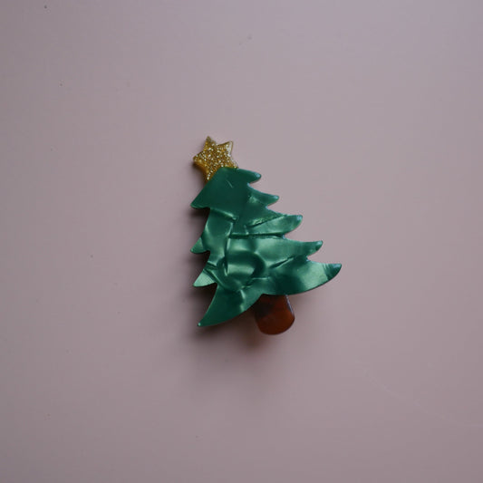 法國Coucou Suzette 聖誕樹髮夾 Christmas Tree Hair Clip