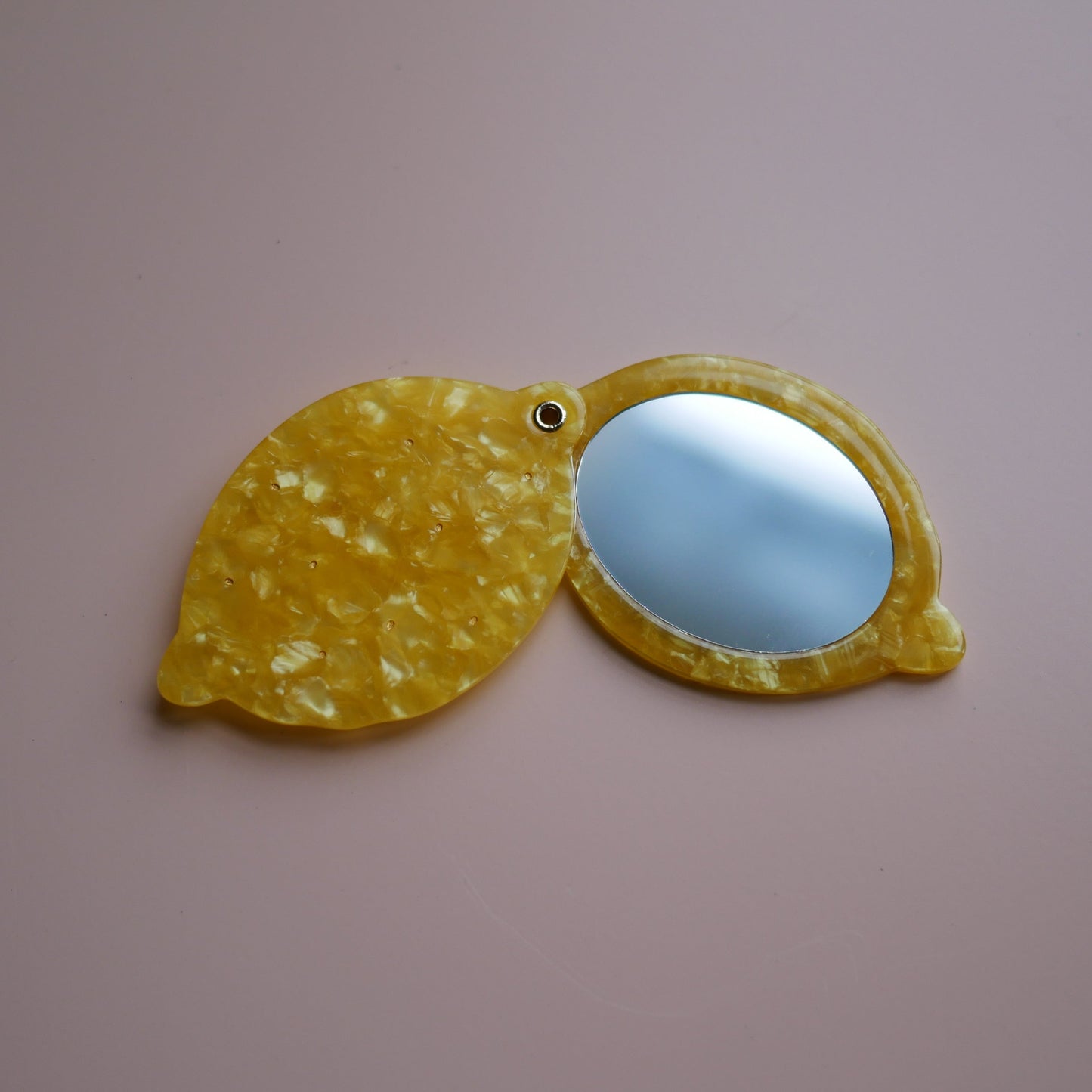 法國Coucou Suzette 檸檬造型隨身鏡 Lemon Mirror