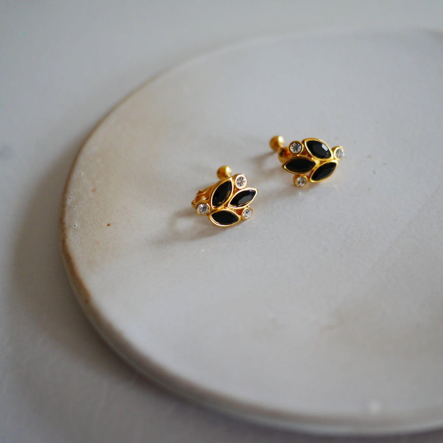 177 Vintage美國Napier古董夾式耳環