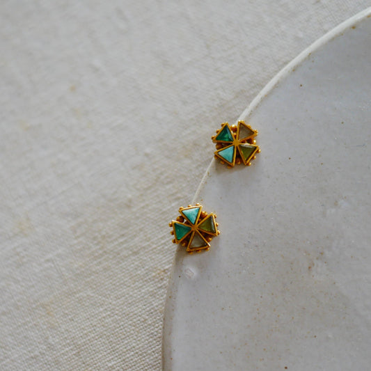Locust Clover Earrings