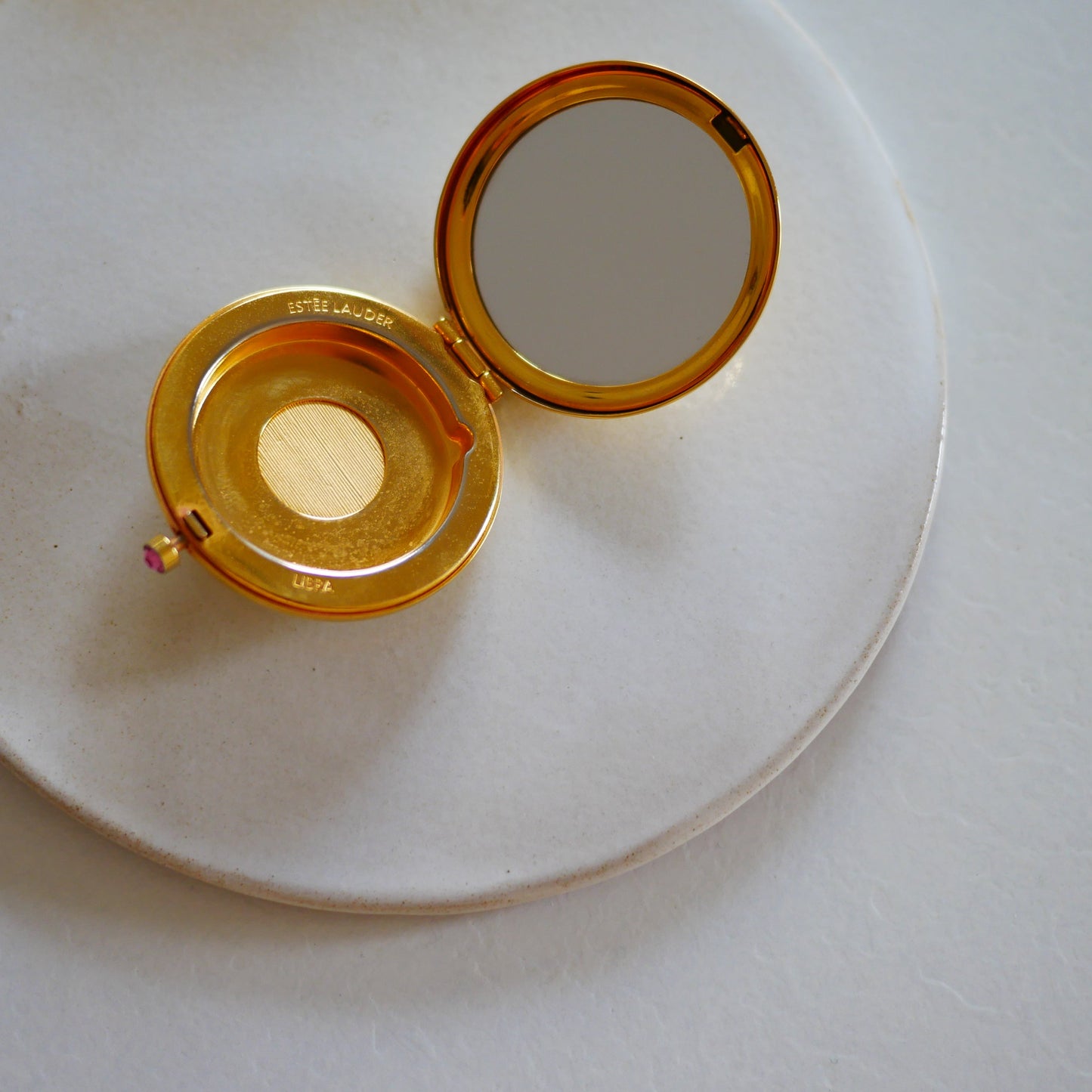 184 Vintage美國Estee Lauder天秤座年份限定粉餅盒