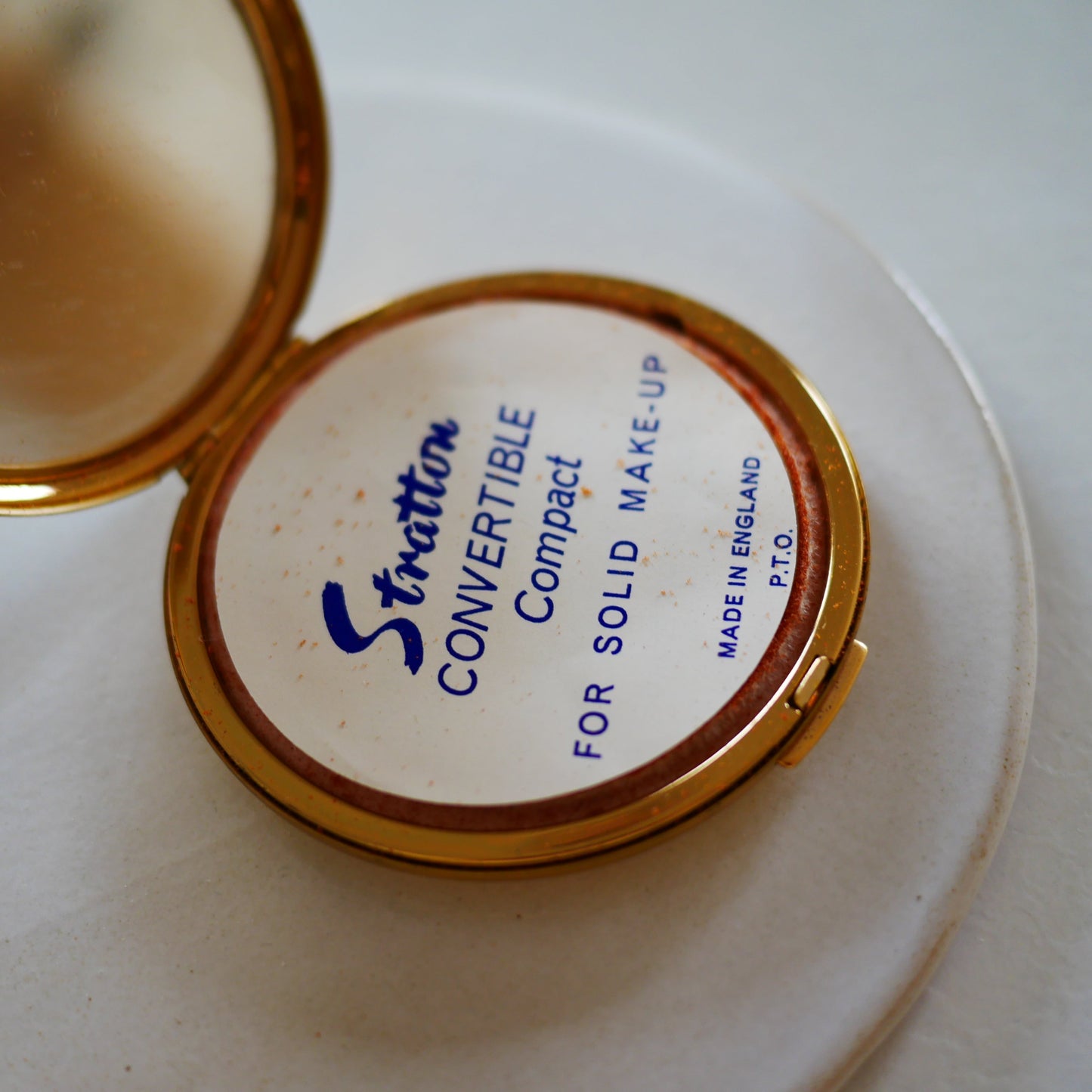 183 Vintage英國Stratton古董粉餅盒