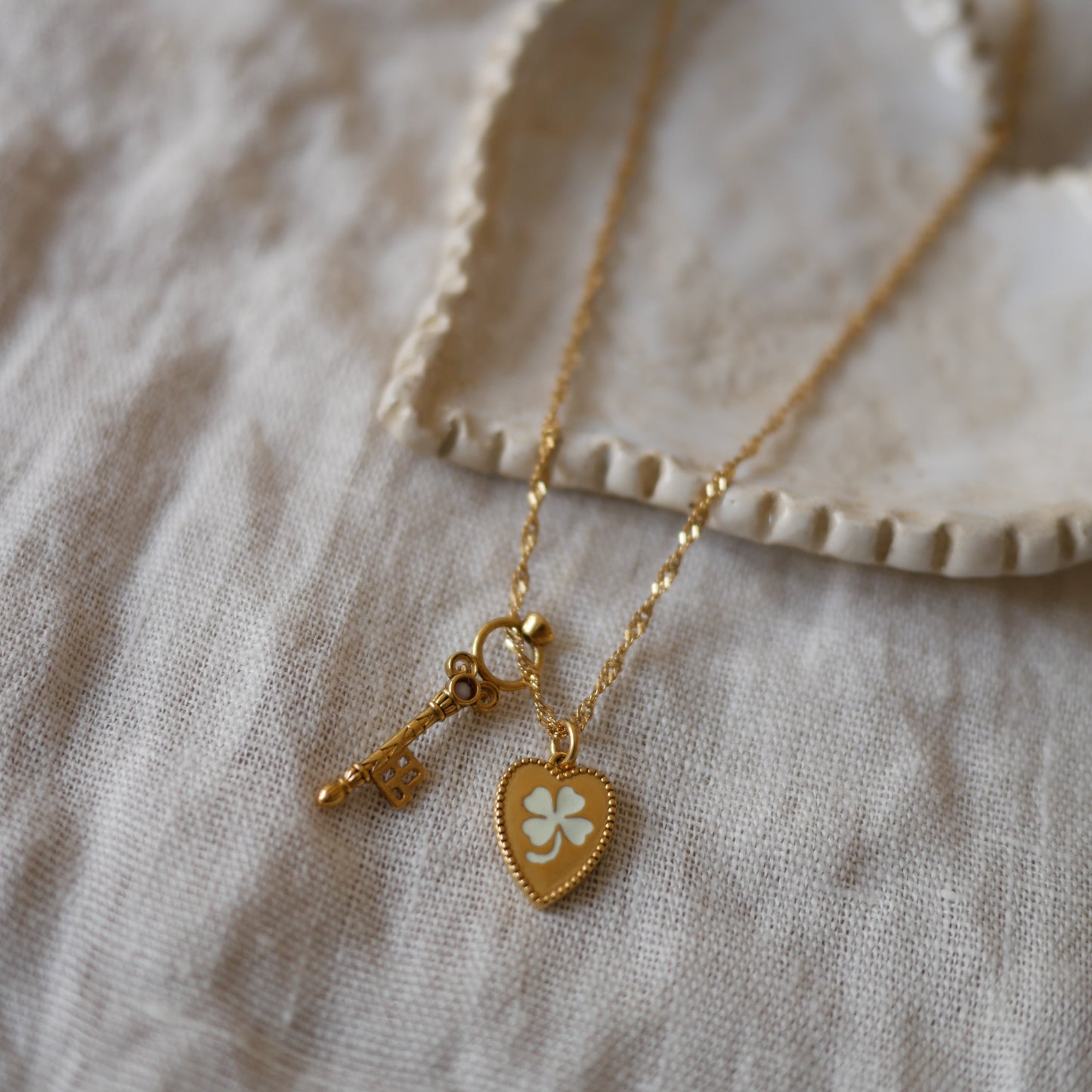 (預購款) Sacha coeur clé幸運之鑰項鍊