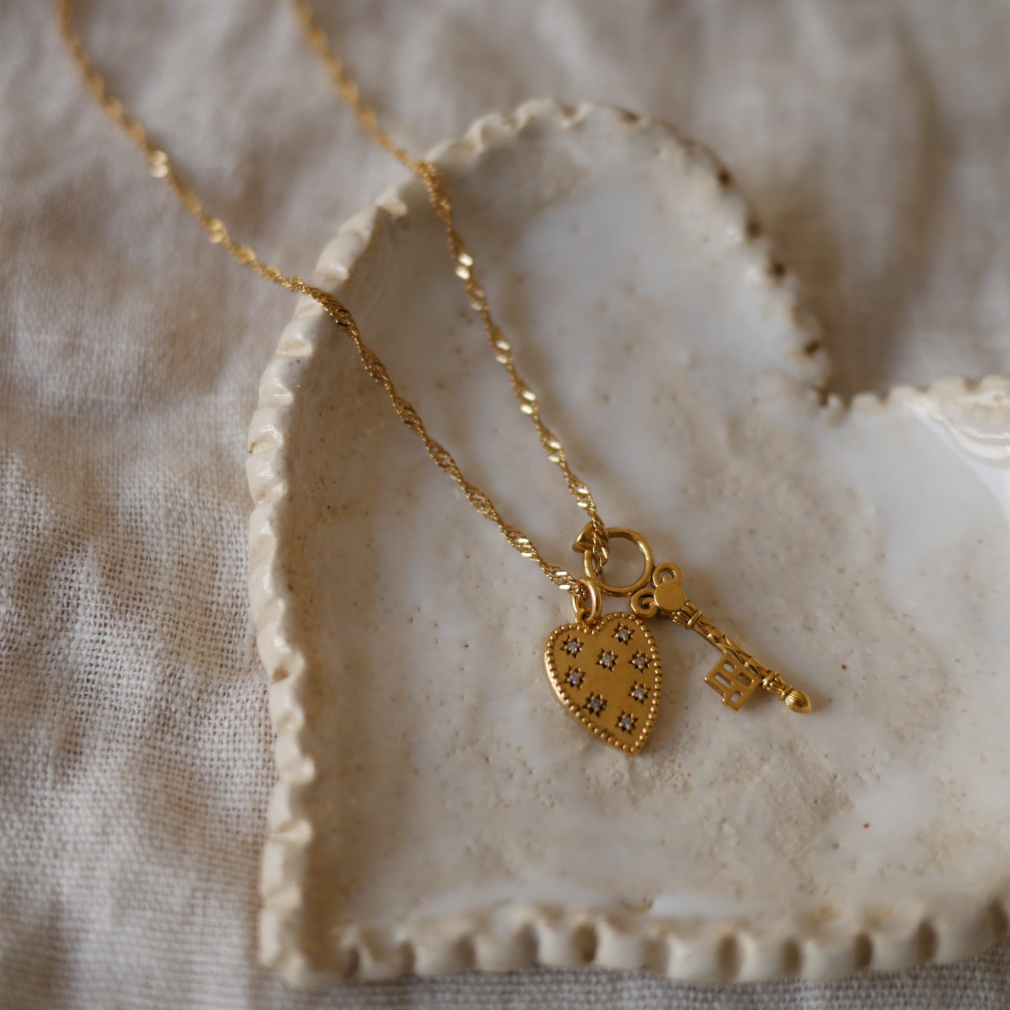 (預購款) Sacha coeur clé幸運之鑰項鍊