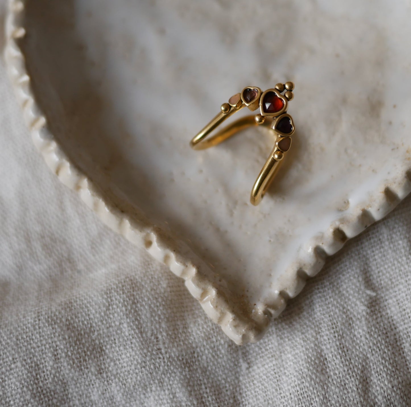 Sissi mariage cœur曲型復古心形戒指