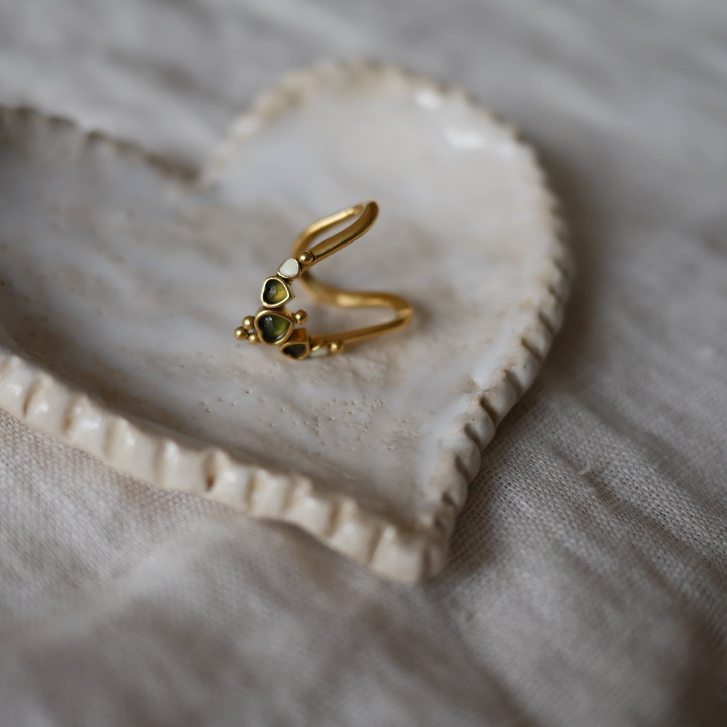 Sissi mariage cœur曲型復古心形戒指