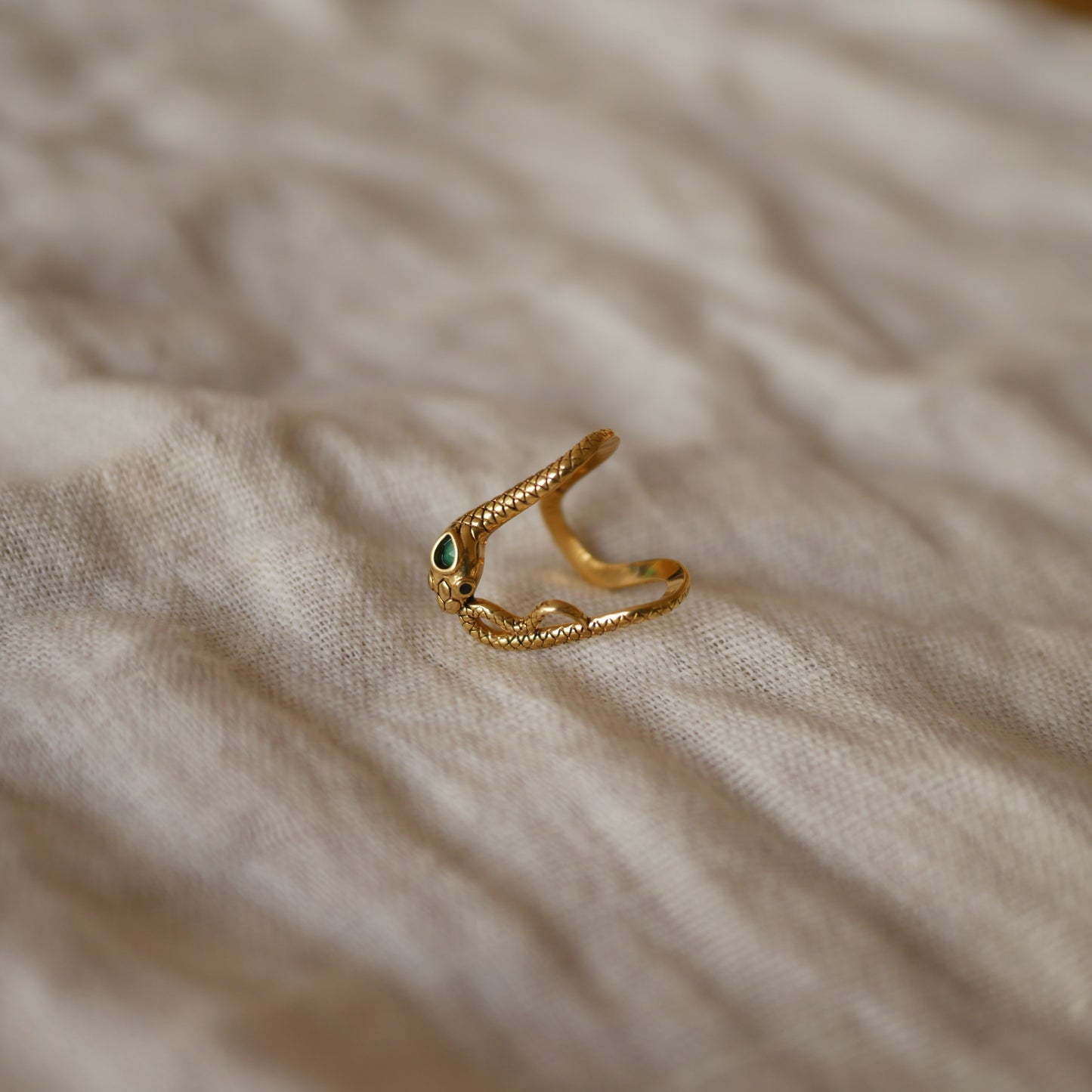 Sissi mariage serpent曲型復古蛇形戒指