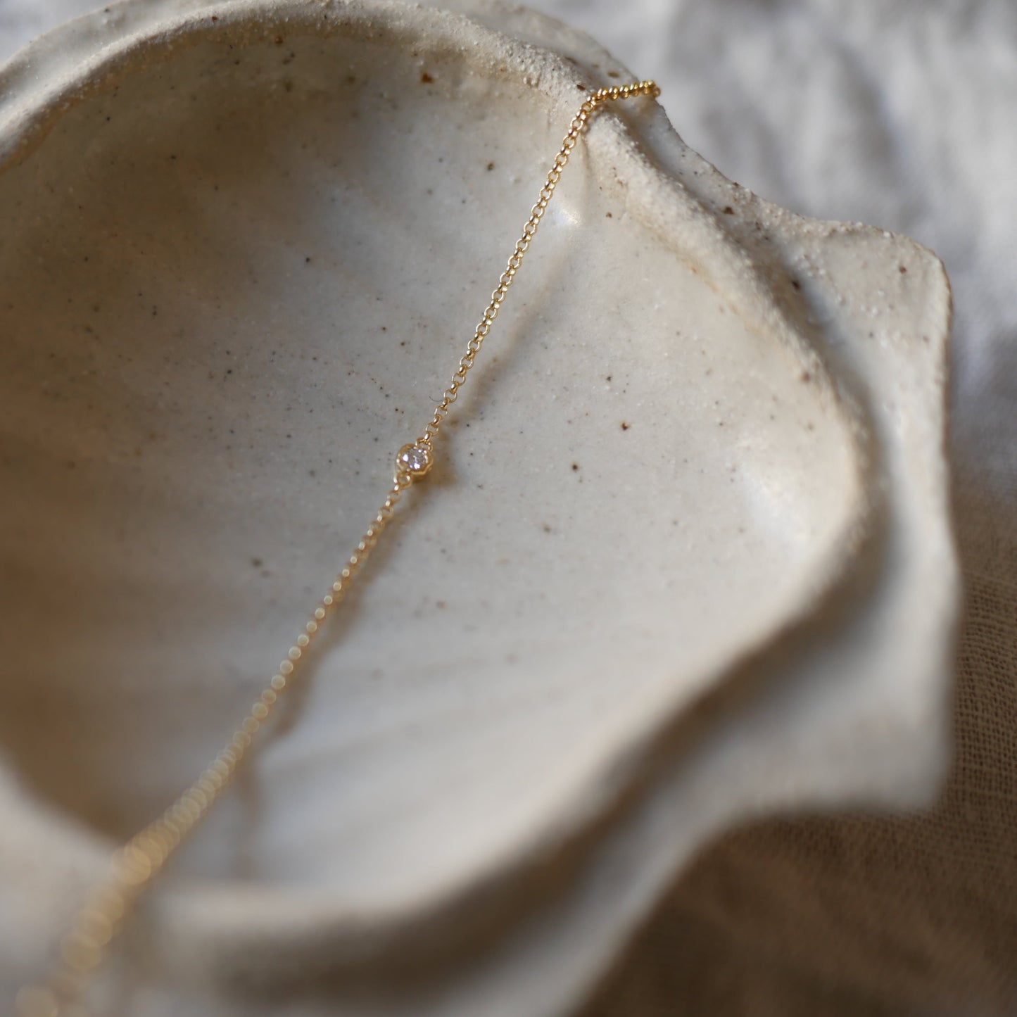 (預購款)Ada單鑽鑲嵌手鍊