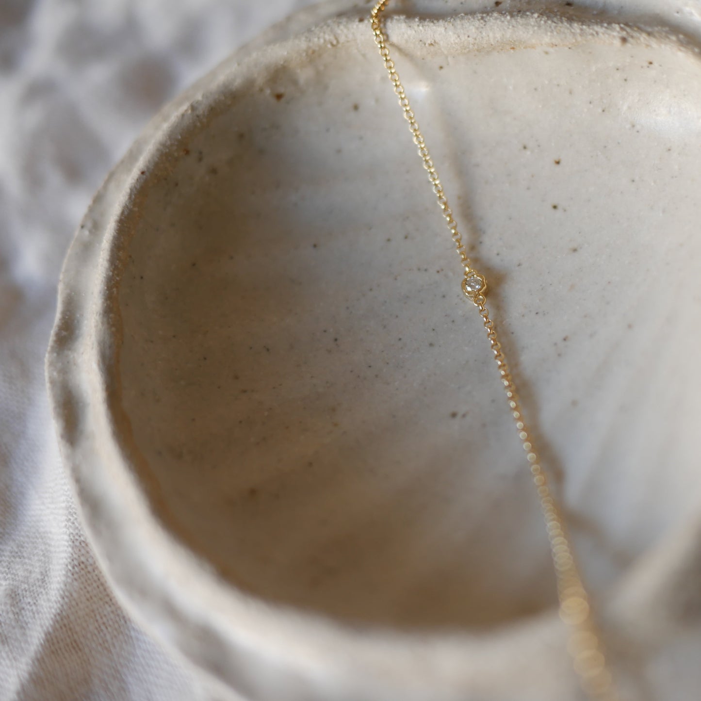 (預購款)Ada單鑽鑲嵌手鍊