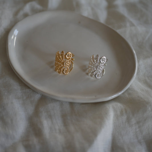 Lace feather 103蕾絲戒指