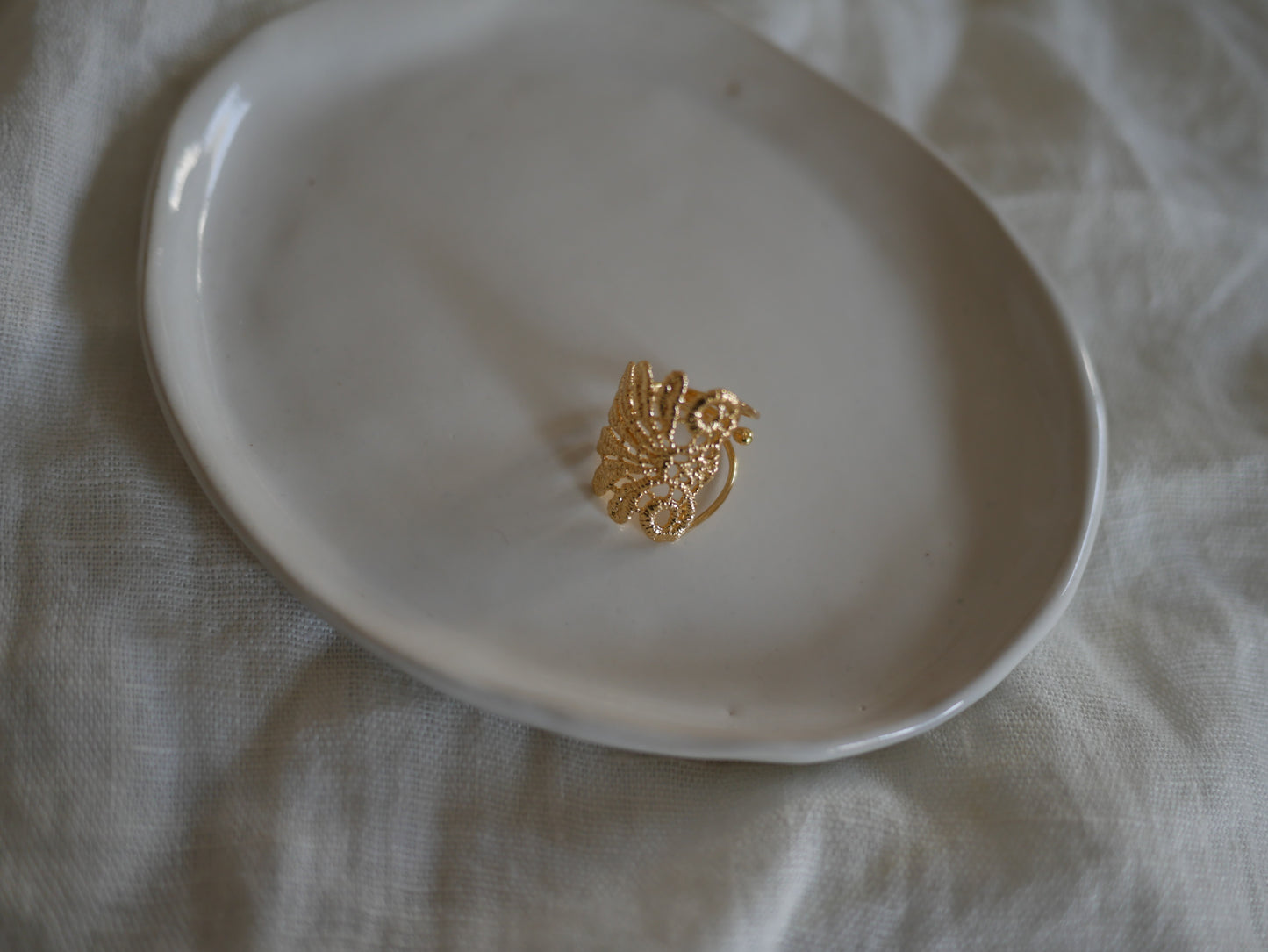 Lace feather 103蕾絲戒指