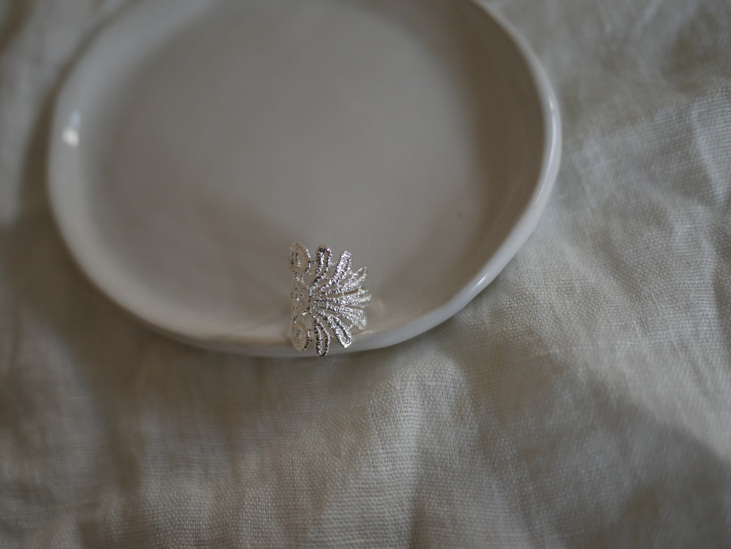 Lace feather 103蕾絲戒指