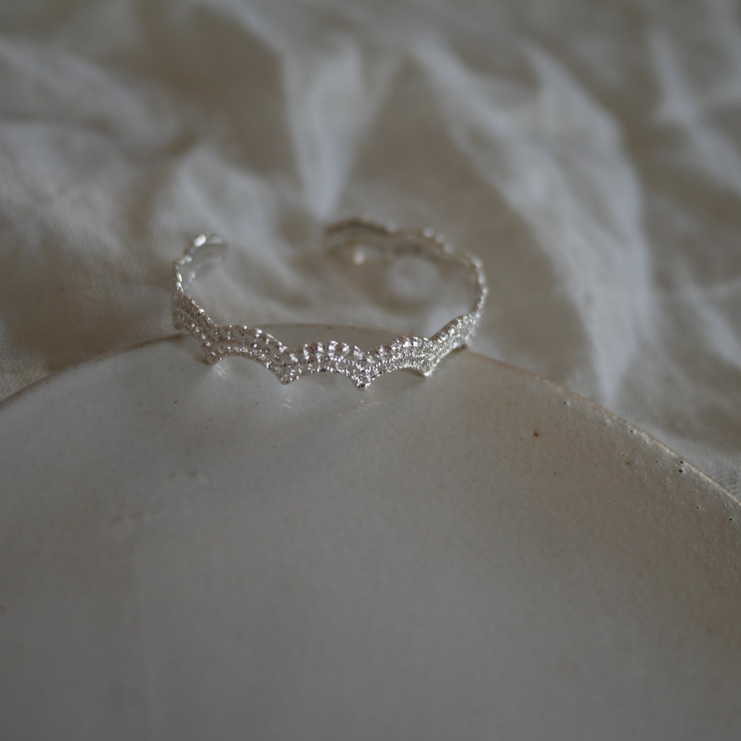 Lace wave 034迷你珍珠蕾絲手環