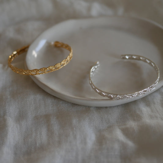 Lace scale 290迷你珍珠蕾絲手環