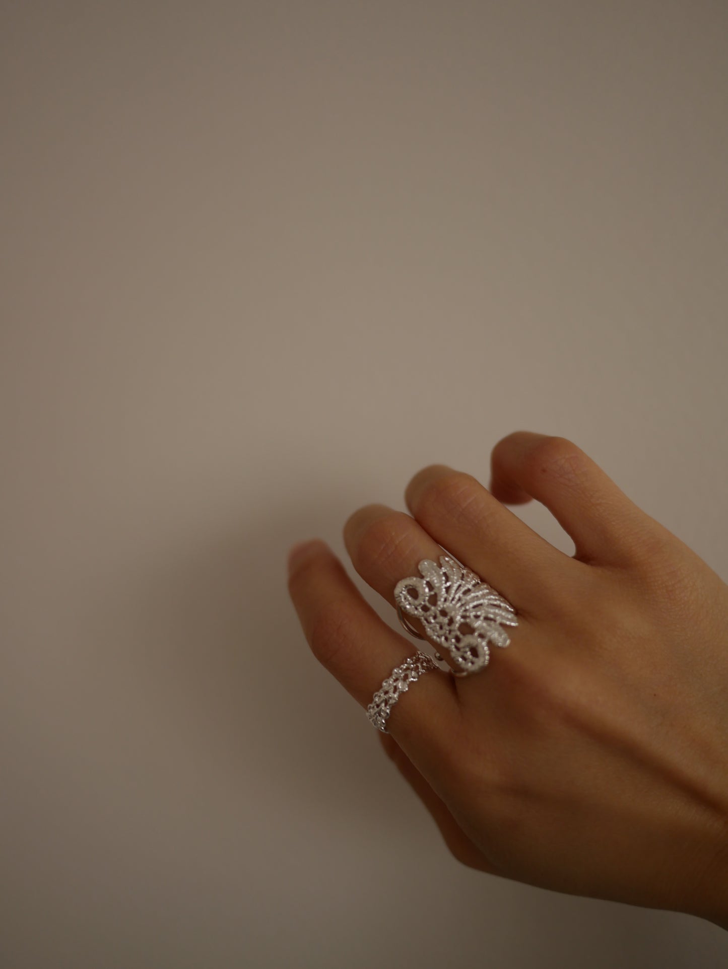 Lace feather 103蕾絲戒指