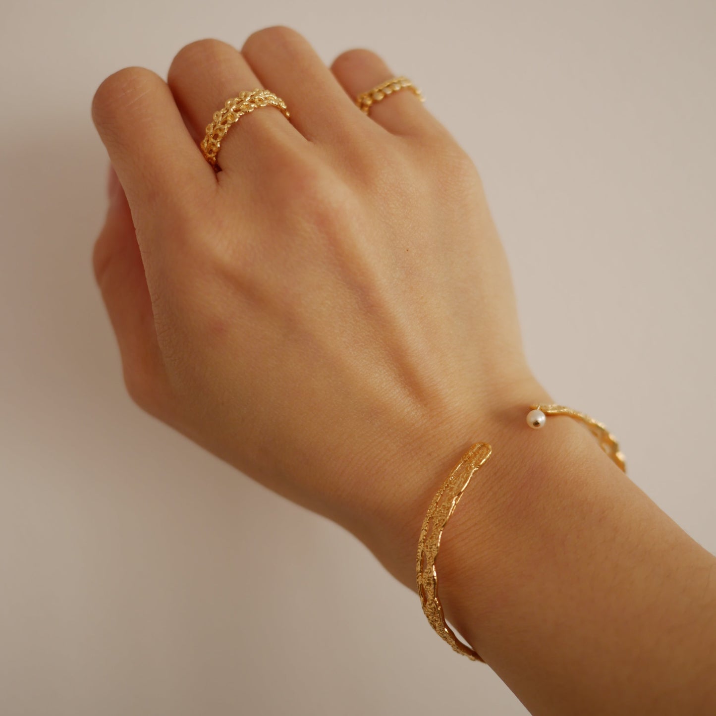 Lace scale 290迷你珍珠蕾絲手環