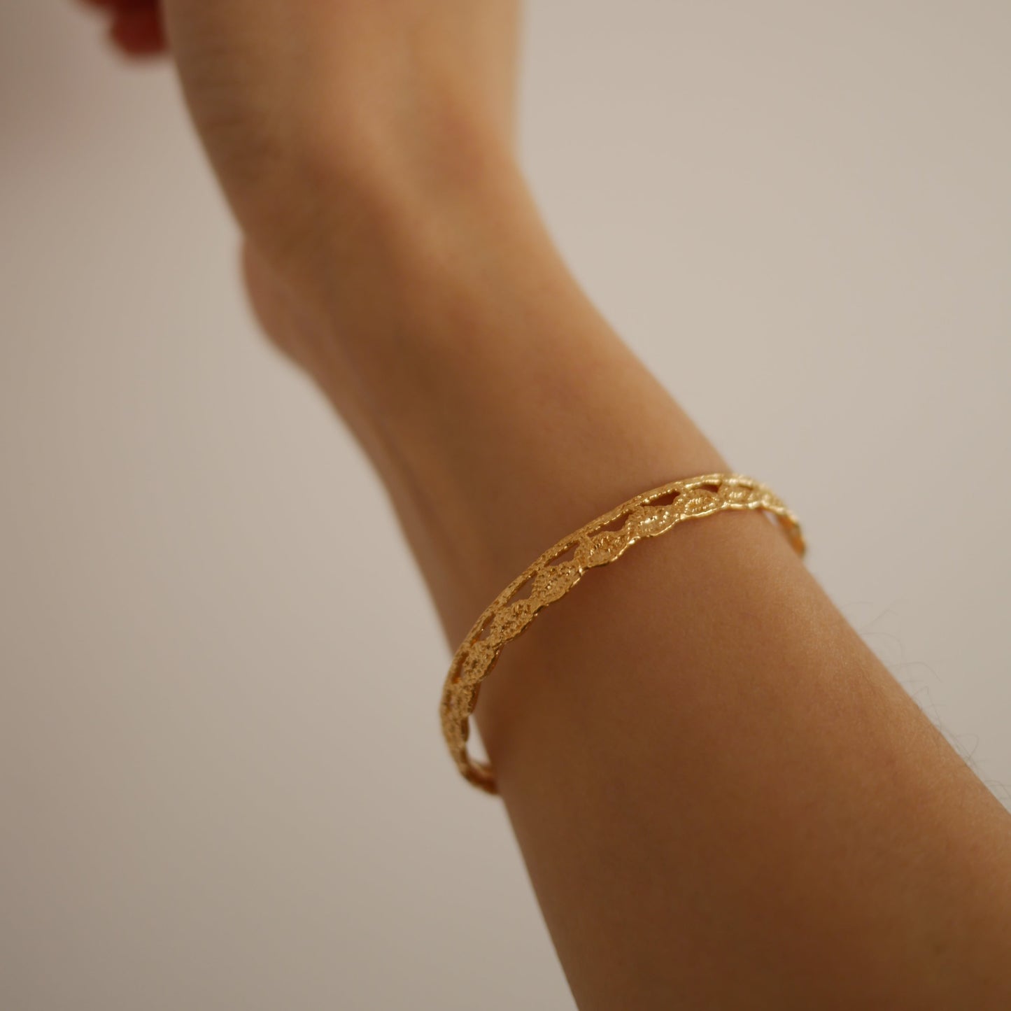 Lace scale 290迷你珍珠蕾絲手環