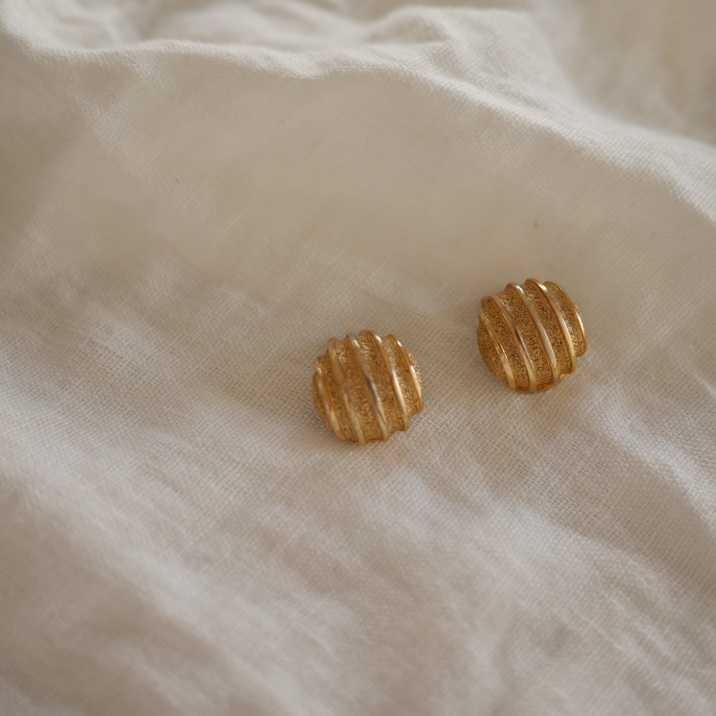 200 Vintage 法國Orena Paris古董夾式耳環
