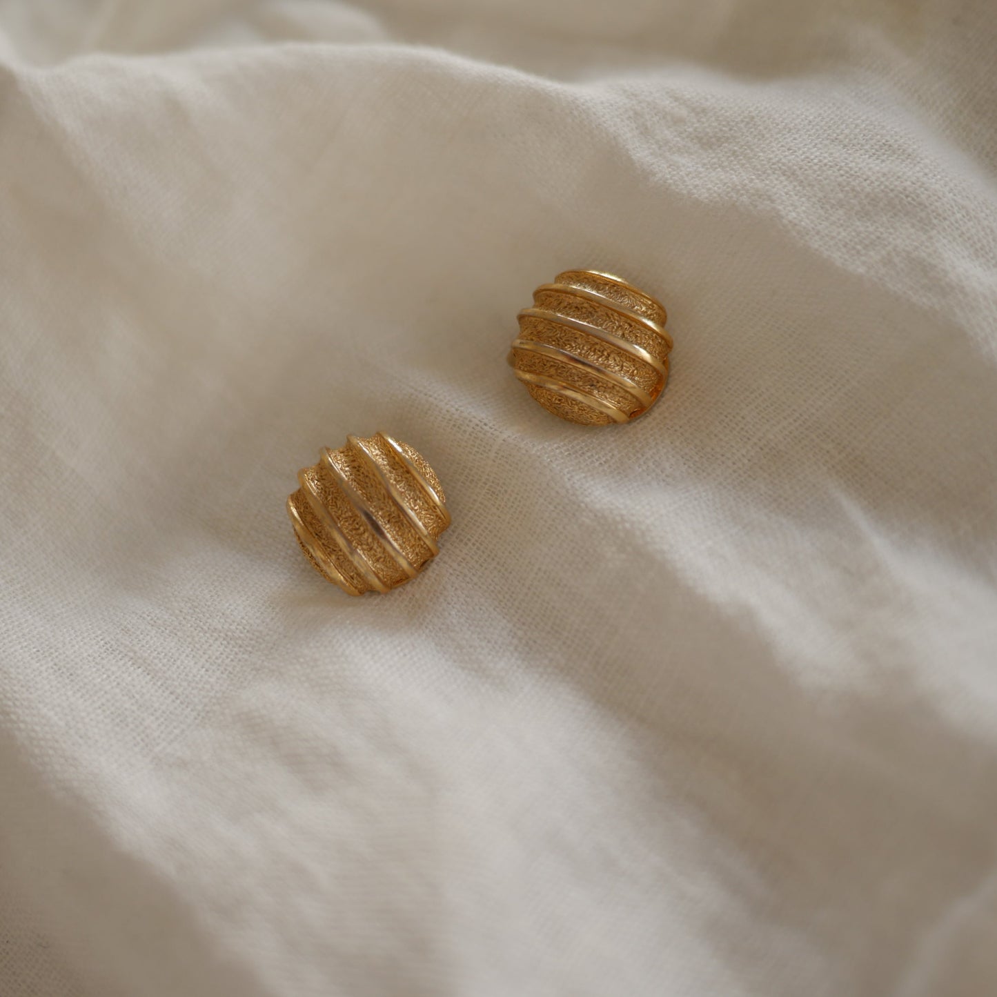 200 Vintage 法國Orena Paris古董夾式耳環