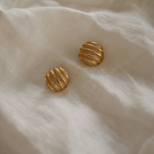 200 Vintage 法國Orena Paris古董夾式耳環