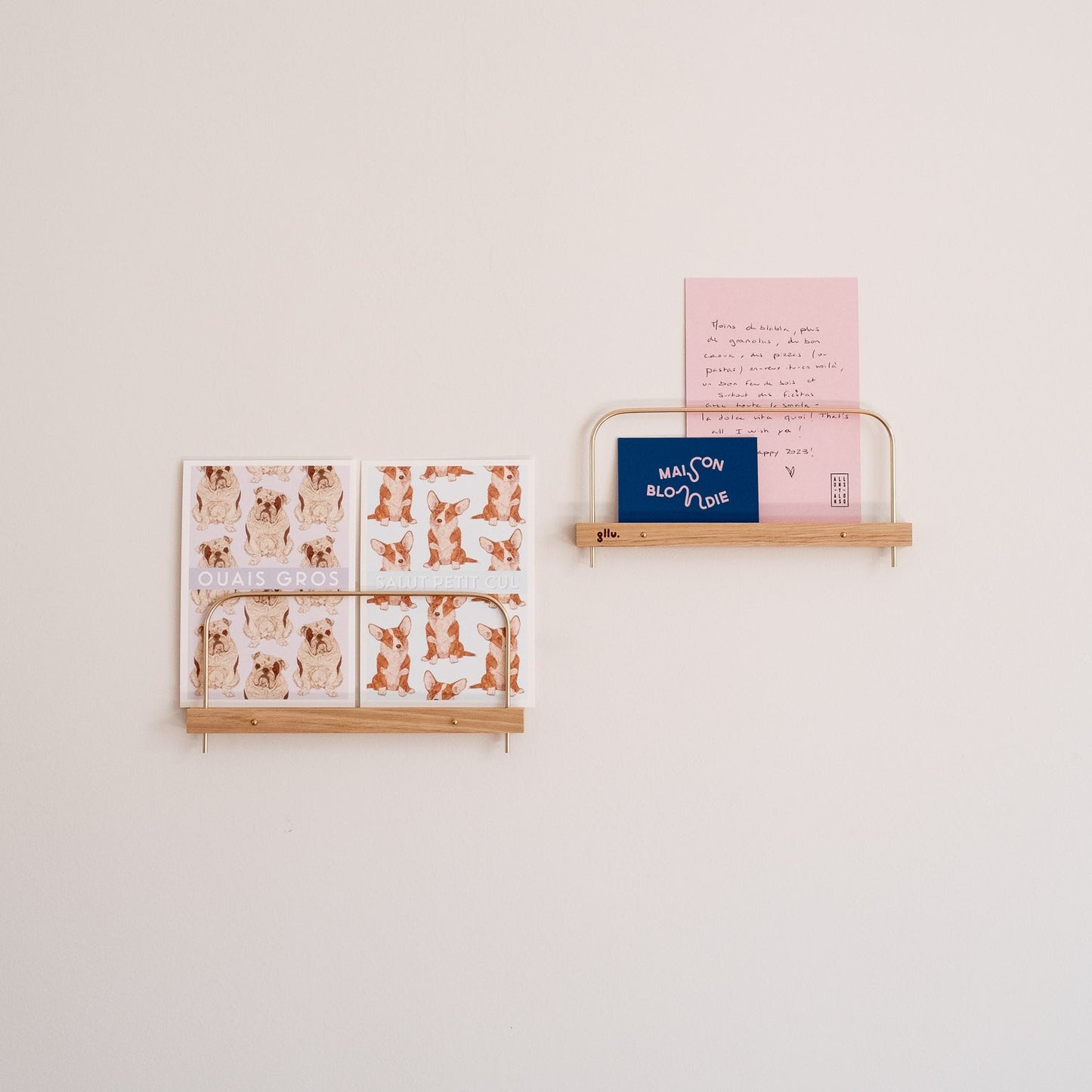 法國Gllu法式工藝木質展示壁架 Super-Poses