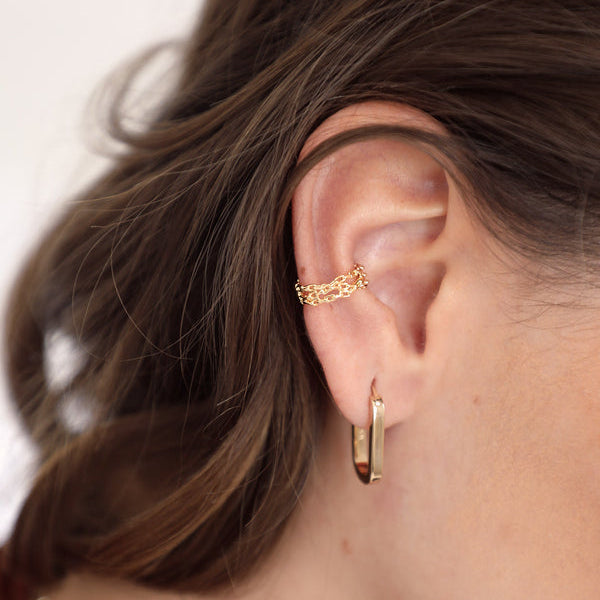 Vera多層鎖鏈耳骨夾