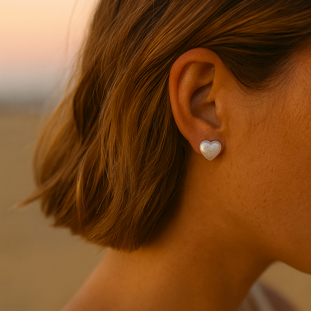 Judith heart心形巴洛克耳環